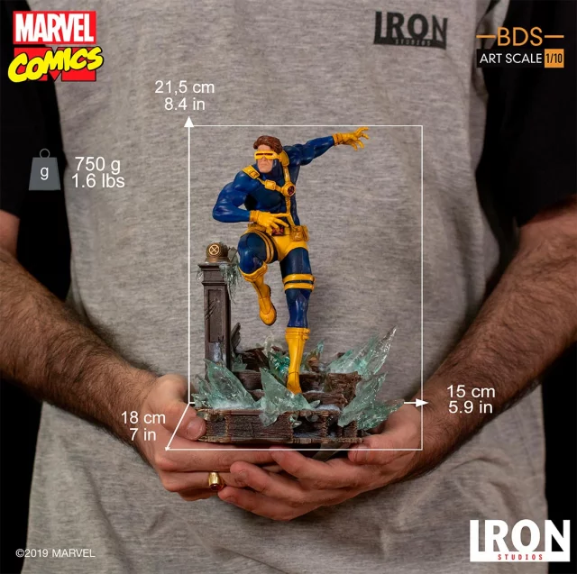Soška X-Men - Cyclops BDS Art Scale 1/10 (Iron Studios)