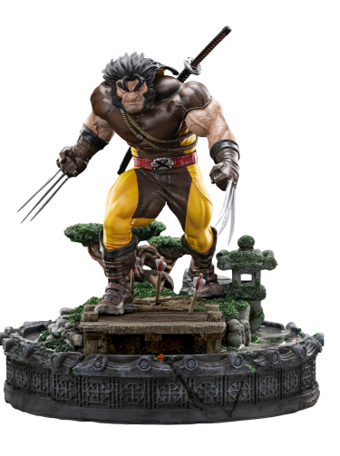 Soška X-Men - Wolverine Unleashed Deluxe Art Scale 1/10 (Iron Studios)