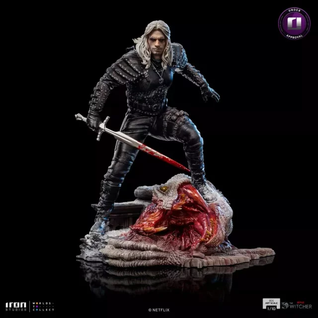 Soška Zaklínač - Geralt of Rivia BDS Art Scale Statue 1/10 32