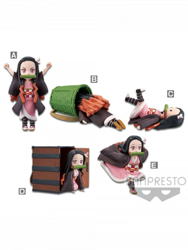 Figurka Demon Slayer - Nezuko Kamado World Collectable (Banpresto) (náhodný výběr)