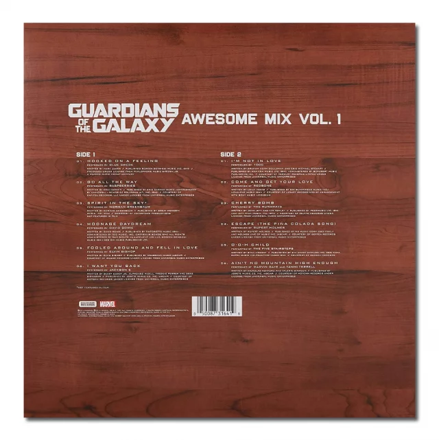 Oficiální soundtrack Guardians of the Galaxy: Awesome mix vol.1 na LP