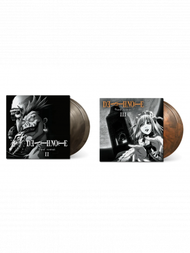 Výhodný set Death Note - Oficiální soundtrack Death Note Vol. 2 + Vol. 3 na LP