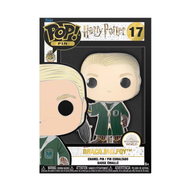 Odznak Harry Potter - Draco Malfoy (Funko POP! Pin Harry Potter 17)