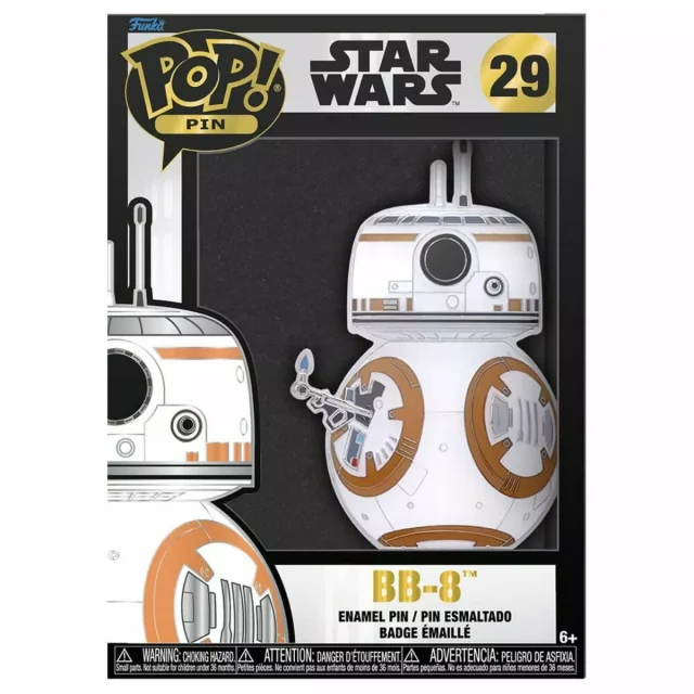 Odznak Star Wars - BB-8 (Funko POP! Pin Star Wars 29)