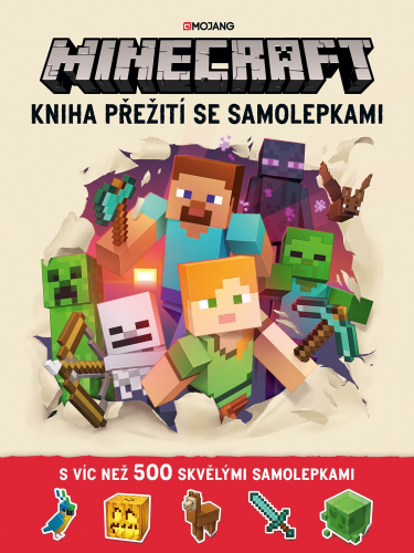 Kniha Minecraft - Kniha přežití se samolepkami