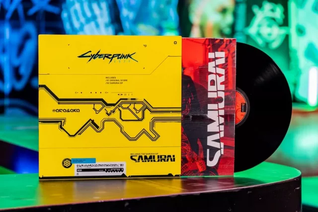 Oficiální soundtrack Cyberpunk 2077 Score and Samurai na 3x LP