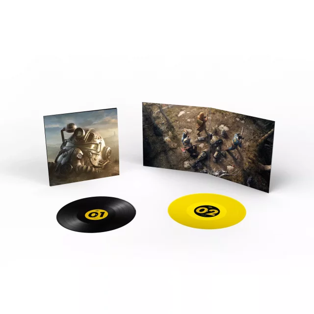 Oficiální soundtrack Fallout 76 na 2x LP. Fallout 76 ost