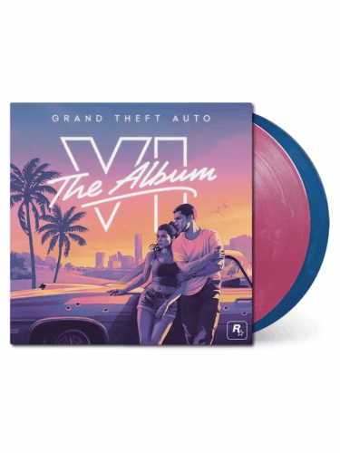 Oficiální soundtrack Grand Theft Auto VI: The Album (Coloured Marbled) na 2x LP