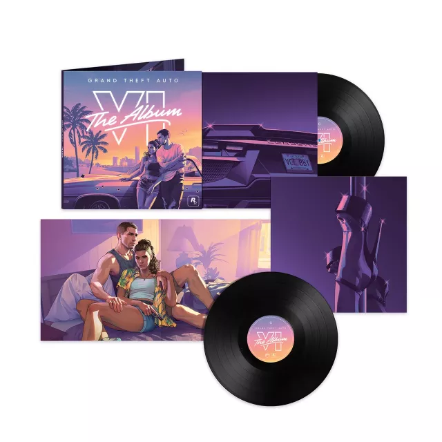 Oficiální soundtrack Grand Theft Auto VI: The Album na 2x LP - Vinylová deska