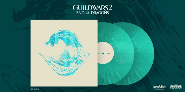 Oficiální soundtrack Guild Wars 2: End of Dragons na 2x LP