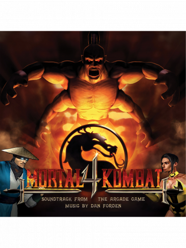 Oficiální soundtrack Mortal Kombat 4: Soundtrack from the Arcade Game na LP