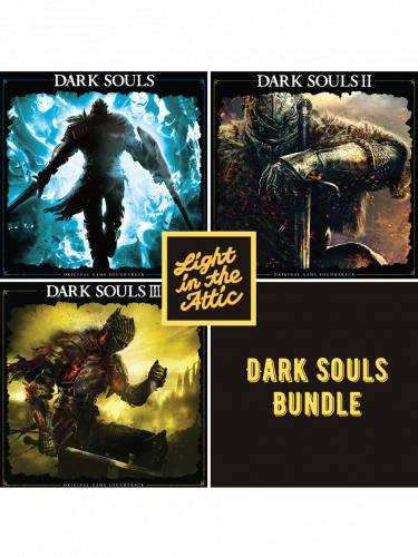 Výhodný set Dark Souls - Oficiální soundtrack Dark Souls I + II + III na 2x LP