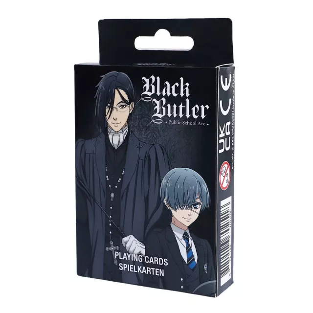 Hrací karty Black Butler - Public School Arc - Anime