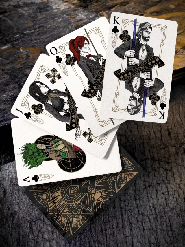 Hrací karty Clair Obscur: Expedition 33 - Obscur Edition