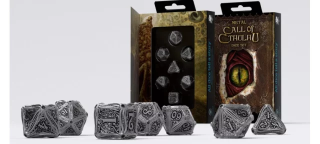 Kostky Call of Cthulhu - Metal Set (kovové)