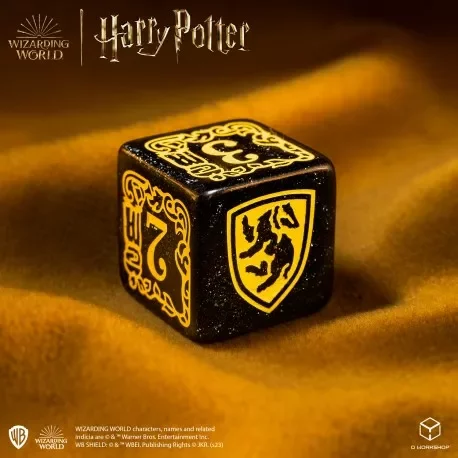 Kostky Harry Potter - Hufflepuff Black