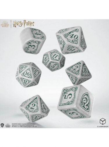 Kostky Harry Potter - Slytherin White