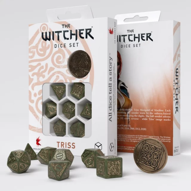 The Witcher Dice Set. Triss. The Fourteenth of the Hill