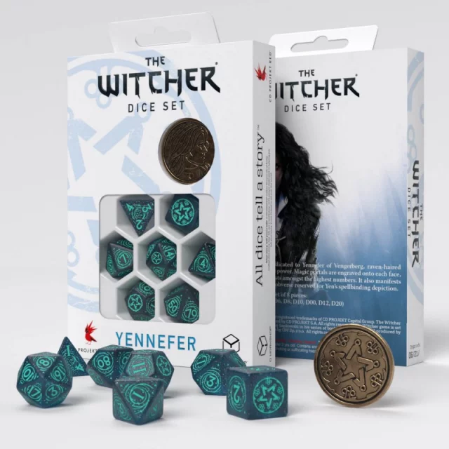 The Witcher Dice Set. Yennefer - The Obsidian Star