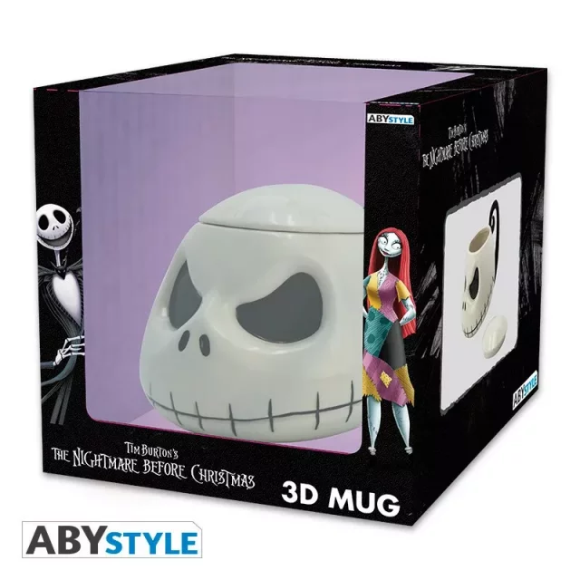 Hrnek Nightmare Before Christmas - Jack Skellington 3D