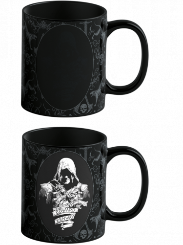 Hrnek Assassin's Creed Black Flag Resynced - Edward Kenway (měnící se)