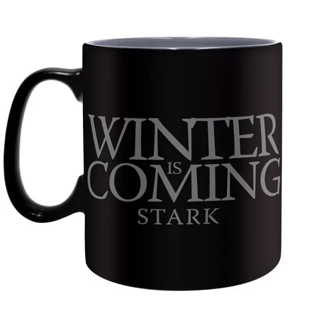 Hrnek Game of Thrones - Winter is Coming Black