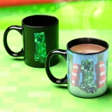 Hrnek Minecraft - Creeper (měnící se)