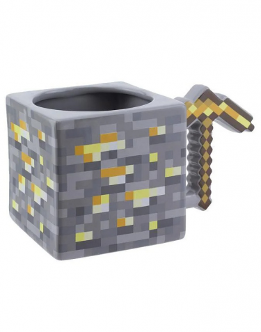 Hrnek Minecraft - Golden Pickaxe