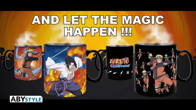 Naruto Shippuden heat change mugs by ABYstyle