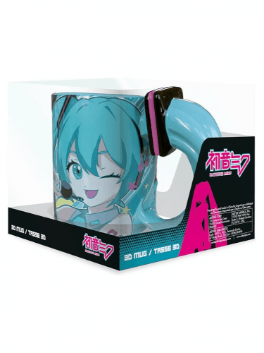 Hrnek Vocaloid - Hatsune Miku 3D