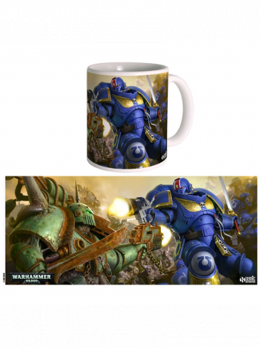 Hrnek Warhammer 40,000 - Ultramarines vs Nurgle