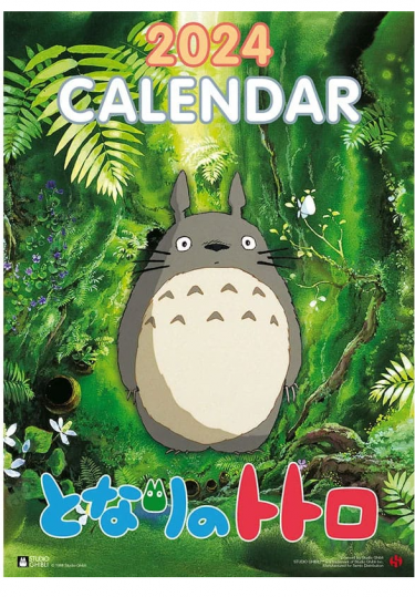 Kalendář Ghibli - My Neighbor Totoro 2024