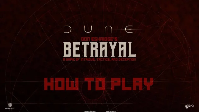 HOW TO PLAY | Dune: Betrayal