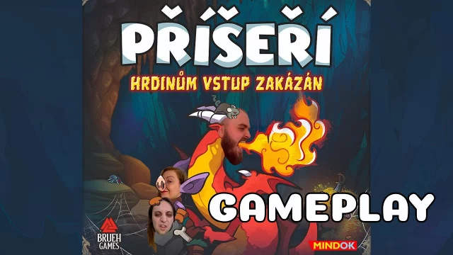 Masakrujeme hrdiny v kobkách... a taky hrajeme deskovku Příšeří: Hrdinům vstup zakázán