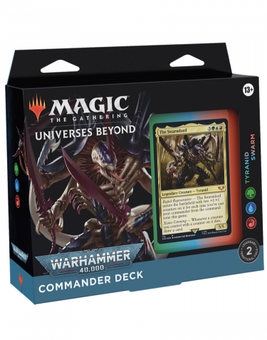 Karetní hra Magic: The Gathering Universes Beyond: Warhammer 40,000 - Tyranid Swarm (Commander Deck)