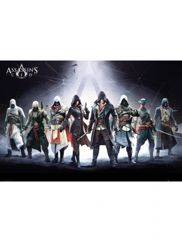 Plakát Assassins Creed - Characters