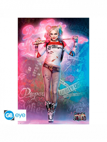 Plakát DC Comics - Harley Quinn Suicide Squad