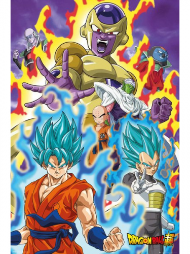 Plakát Dragon Ball Z - God Super