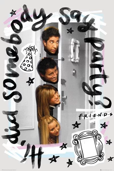 Plakát Friends - Party