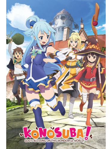 Plakát Konosuba- Key Art