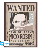 Plakát One Piece - Wanted Nico Robin