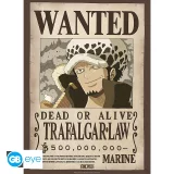 Plakát One Piece - Wanted Trafalgar Law