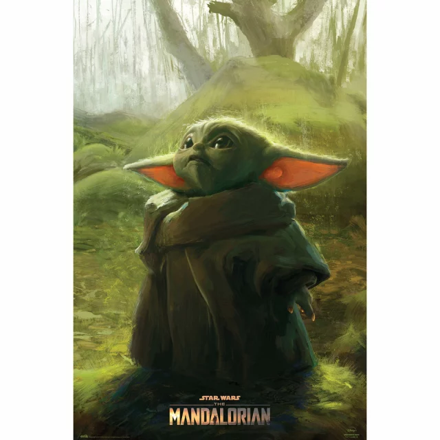 Plakát Star Wars: The Mandalorian - The Child