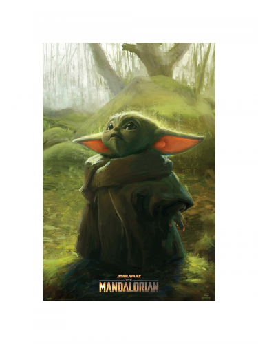 Plakát Star Wars: The Mandalorian - The Child