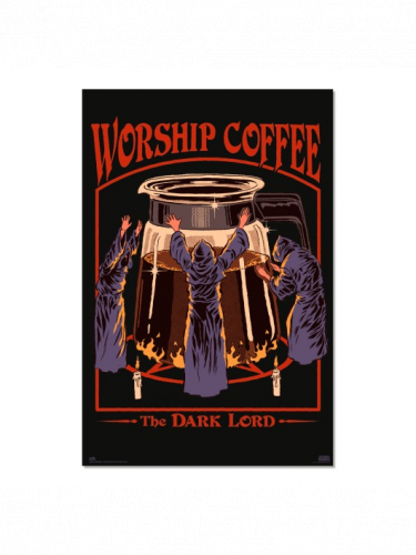 Plakát Stephen Rhodes - Worship Coffee