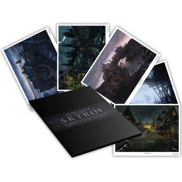 Plakát The Elder Scrolls V: Skyrim - Lithograph Set (5ks)