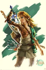 Plakát The Legend of Zelda: Tears of the Kingdom - Link Unleashed