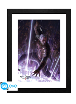 Zarámovaný plakát Zaklínač - Geralt
