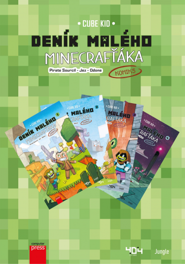 Komiks Deník malého Minecrafťáka: komiks komplet 1