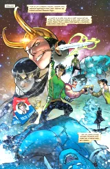 Komiks Loki: Bůh, který spadl na Zemi